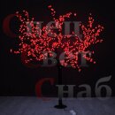 Светодиодное дерево Сакура. Красная. 3 м