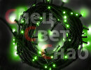 Уличная гирлянда-нить 10 м. Зеленое свечение. 100 LED